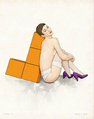 Illustration for article titled Nintendo Games Turned into Edgy, Sexy Pin-Up Pics